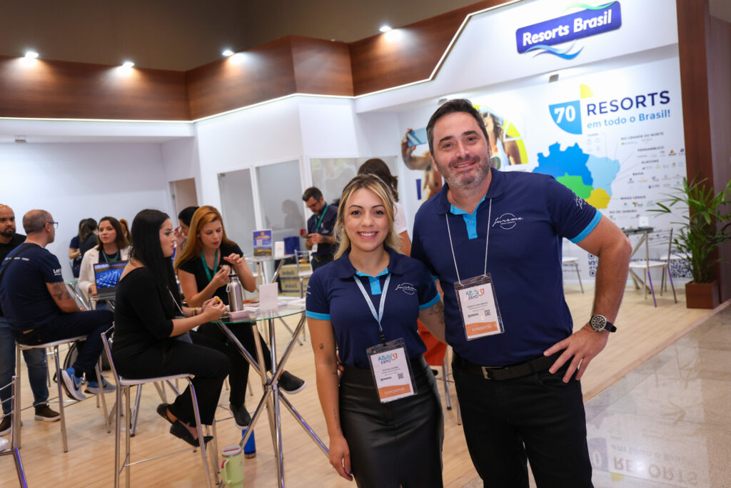 Patrícia Chaiene e Roberto Carlomagno, do Jurema Águas Quentes