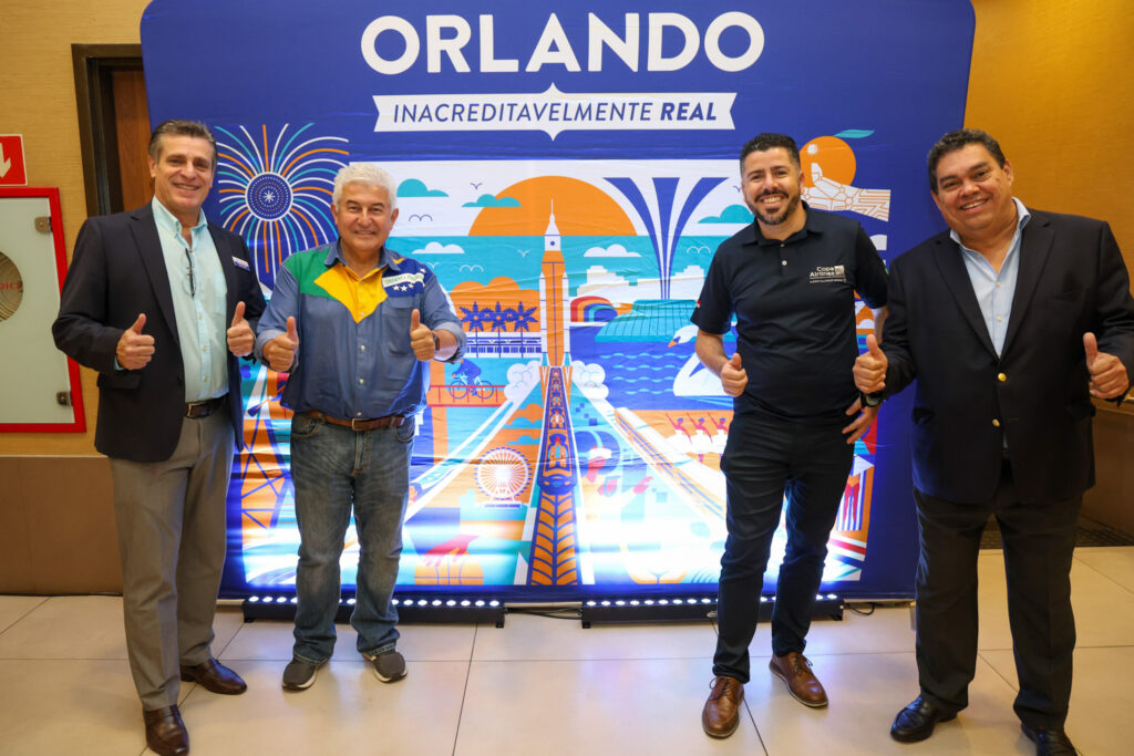 Patrick Yvars, Marcos Pontes, Raphael de Lucca e Victor Manjares