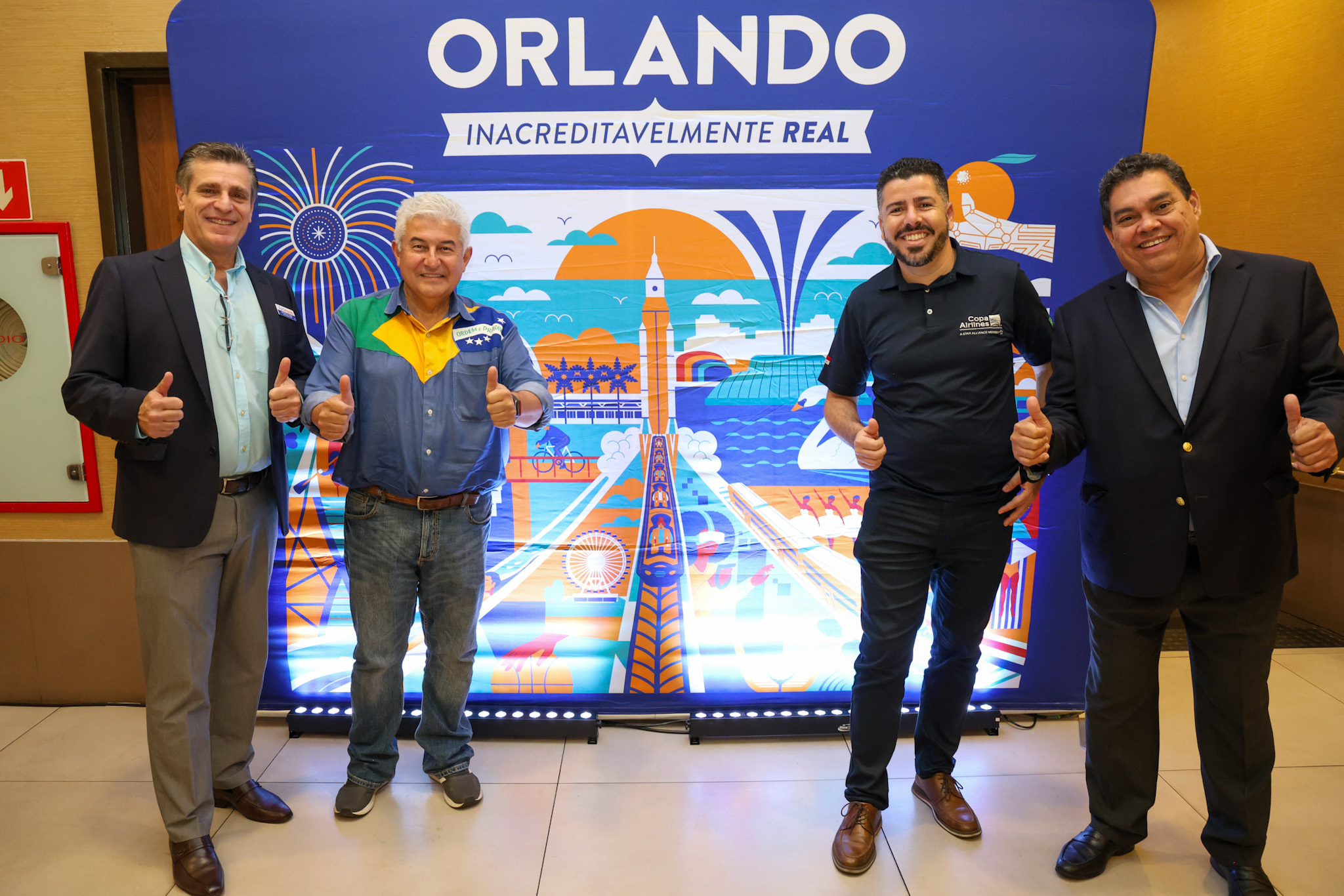 Patrick Yvars, Marcos Pontes, Raphael de Lucca e Victor Manjares