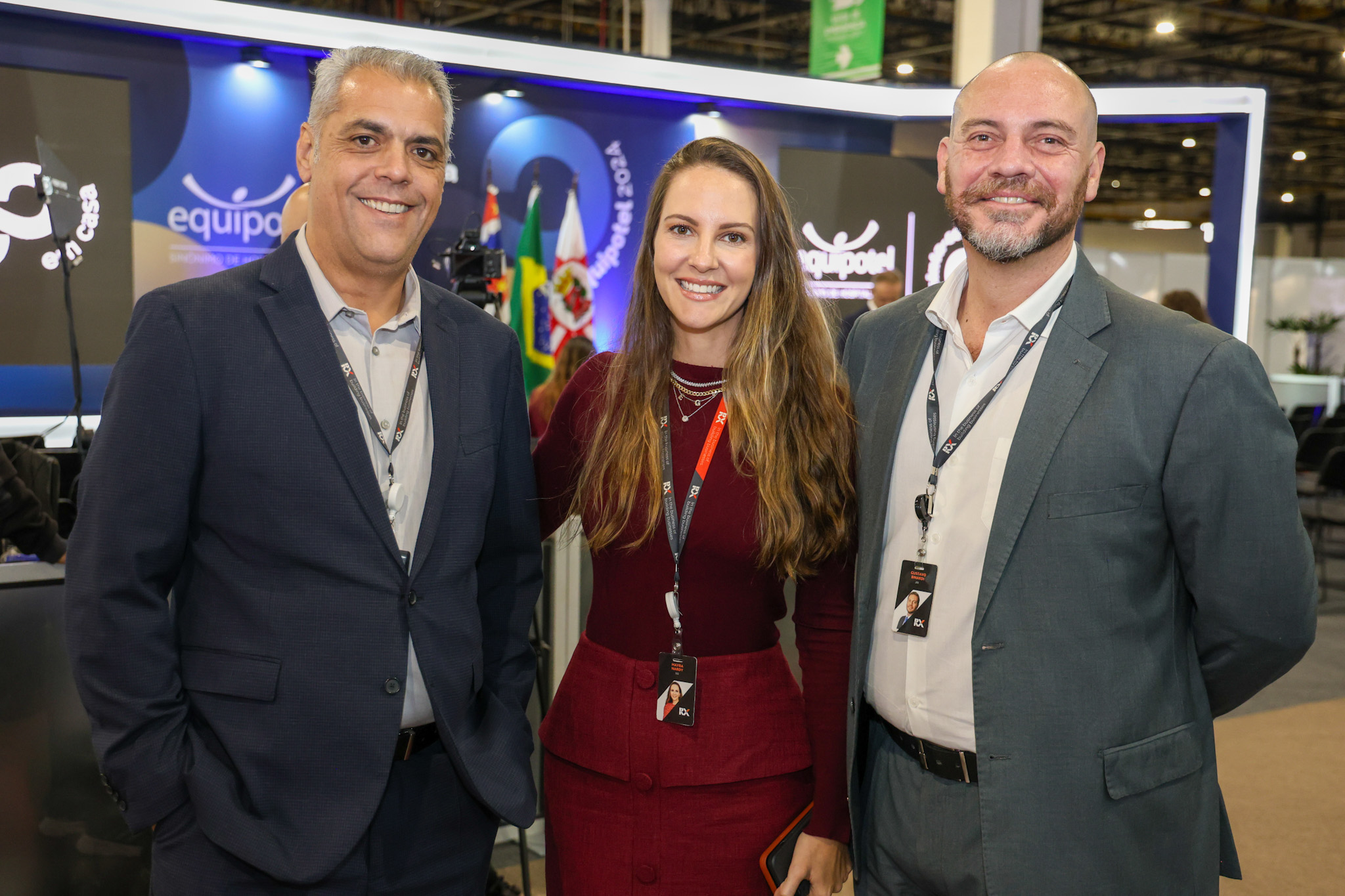 Paulo Montabone, Mayra Nardy e Gustavo Binardi, da RX