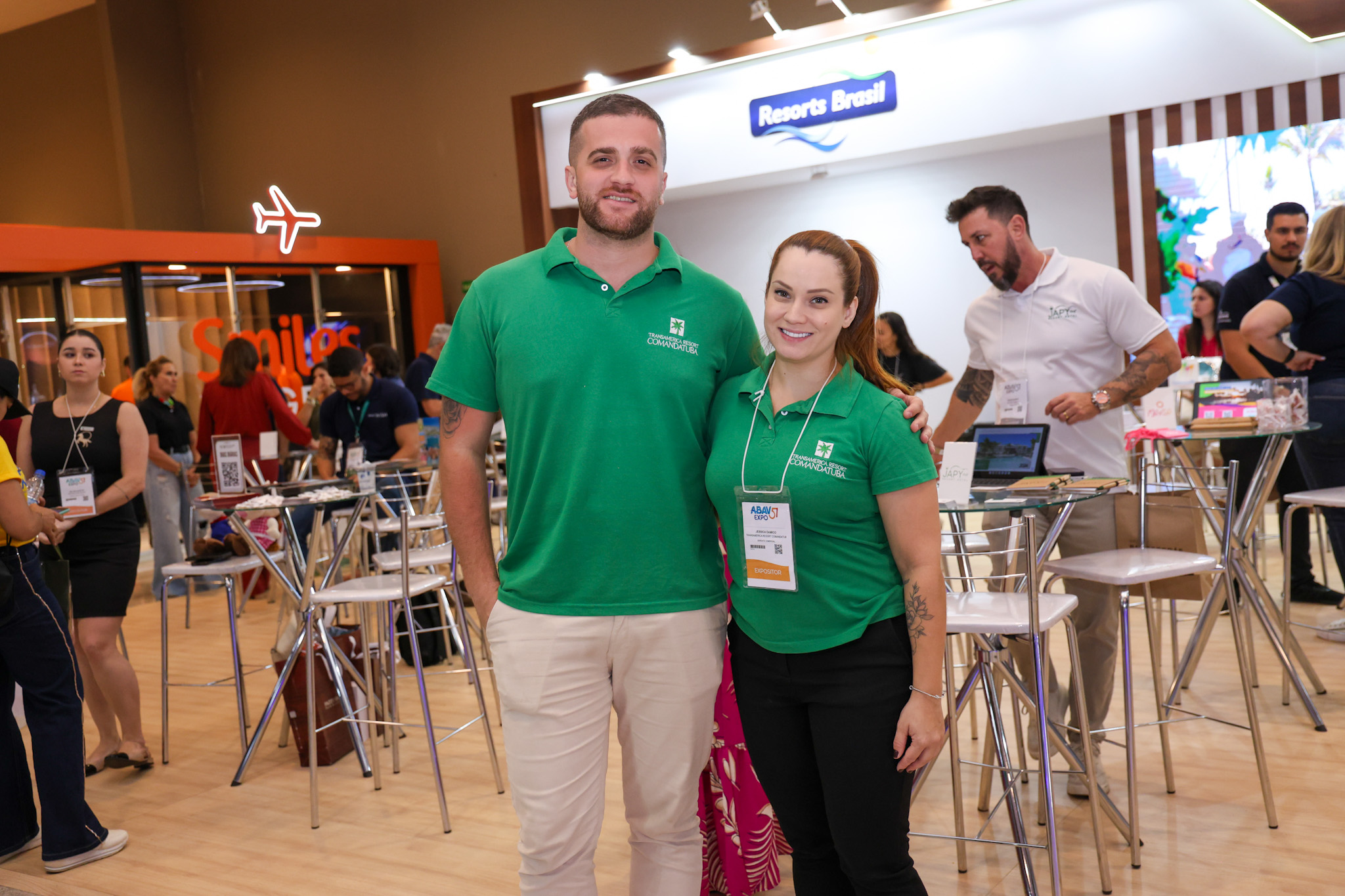 Pedro Dudeck e Jessica Damico, do Transamerica Comandatuba Pedro Dudeck e Jessica Damico, do Transamerica Comandatuba