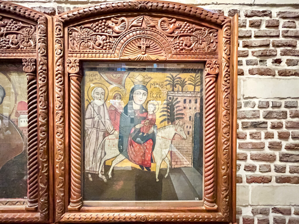 Quadro da Sagrada Família na Igreja de São Sérgio