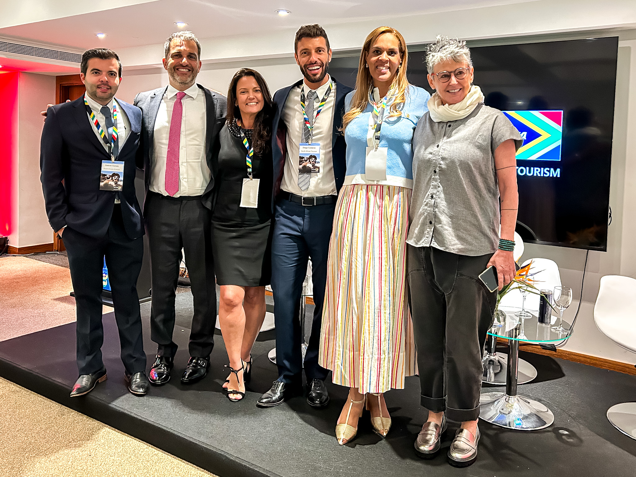 Represetantes da África do Sul e South Africa Airways com parceiros no Brasil Represetantes da África do Sul e South Africa Airways com parceiros no Brasil