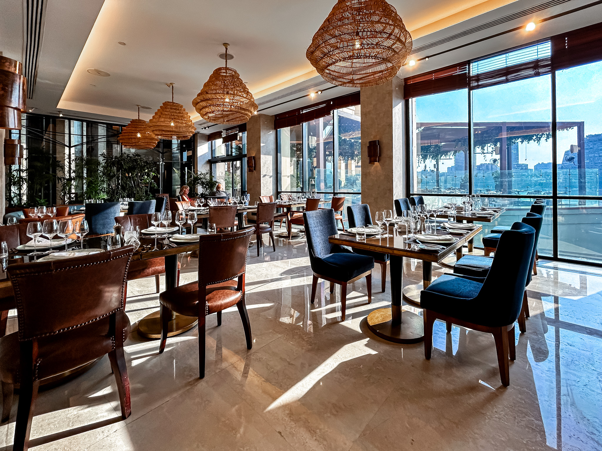 Restaurante do Fairmont Nile City Hotel Restaurante do Fairmont Nile City Hotel