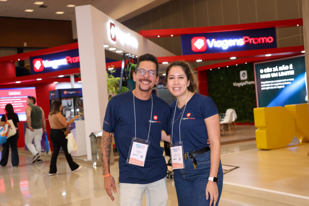 Sérgio Dias e Bianca Fernandes, da ViagensPromo