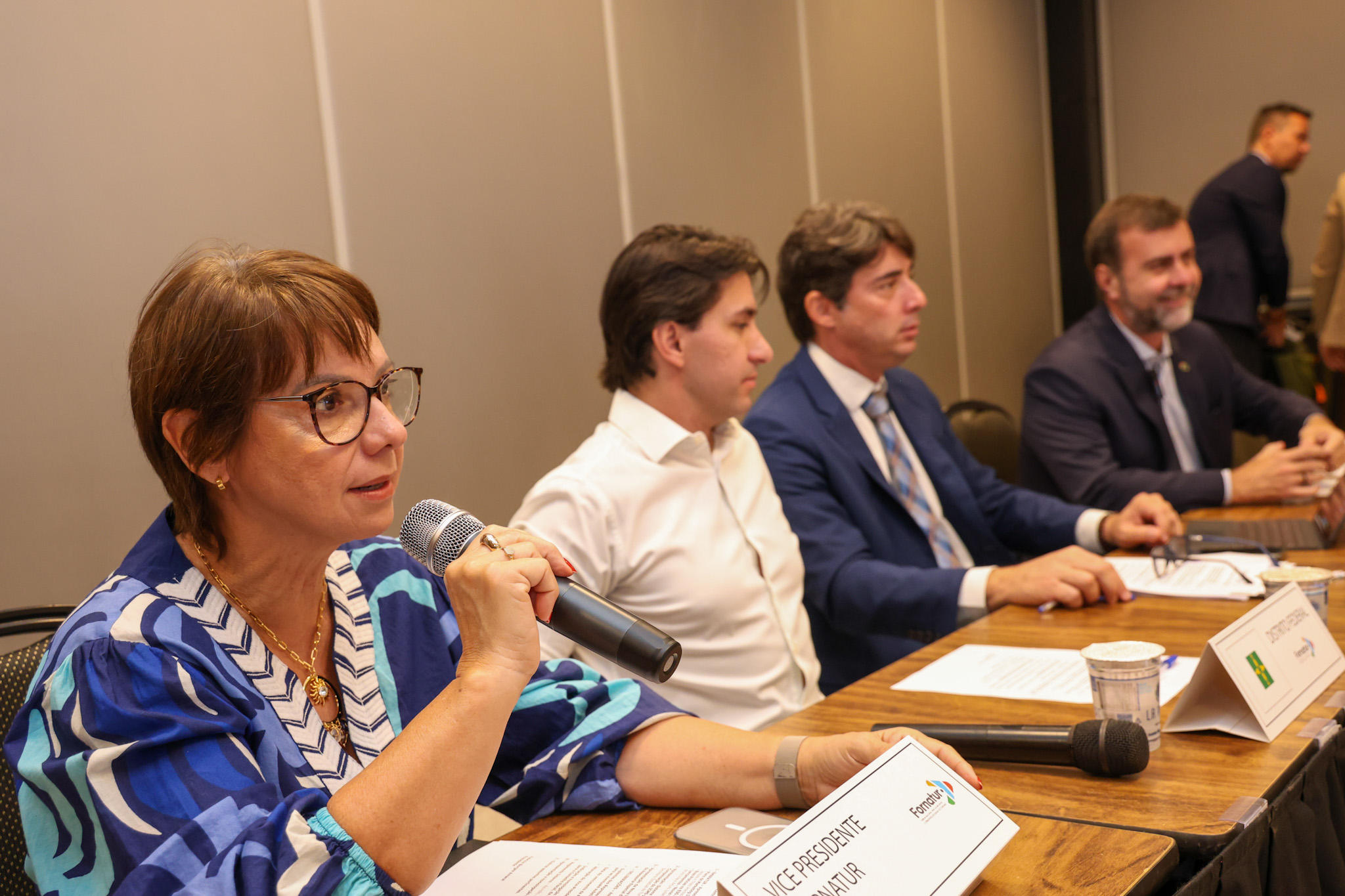 Solange Portela, Cristiano Araújo, Fabrício Amaral e Marcelo Freixo Solange Portela, Cristiano Araújo, Fabrício Amaral e Marcelo Freixo