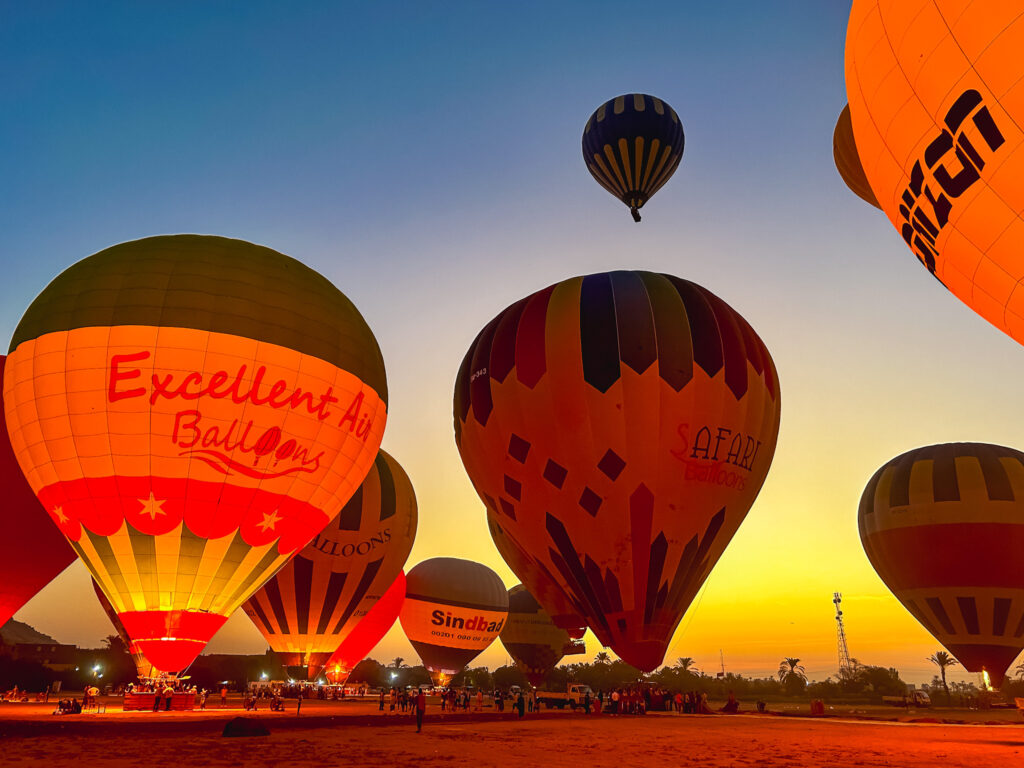 Um show de cores pode ser observado na experiência