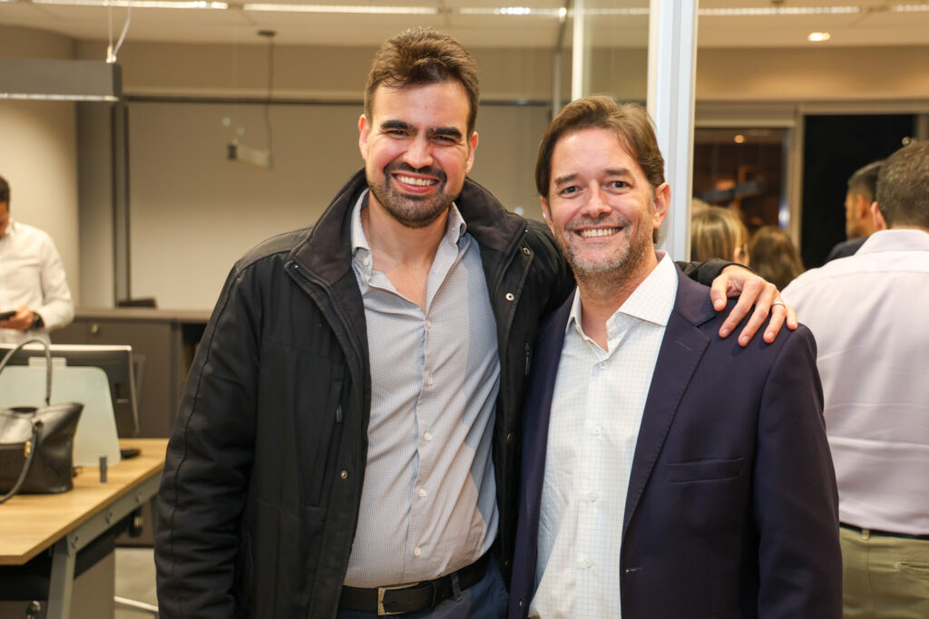 Vitor Megale, da BeFly, e Diego Lopes, da ITA Airways