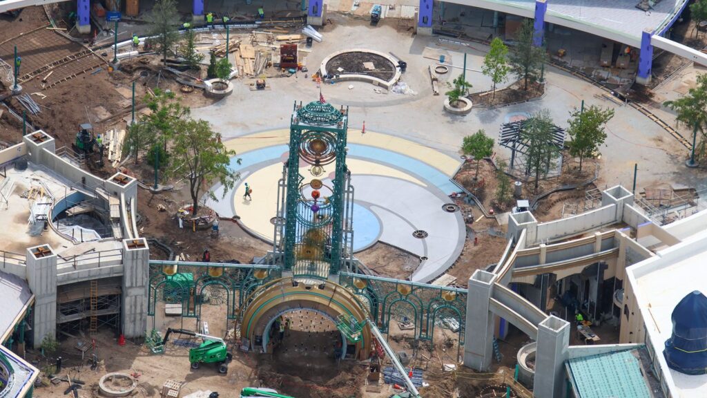 A entrada do Epic Universe (@bioreconstruct)