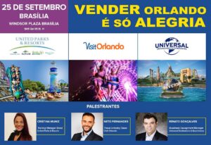"Vender Orlando é só alegria"passará também por Vitória, Belo Horizonte e Fortaleza (Divulgação/UnitedParks)