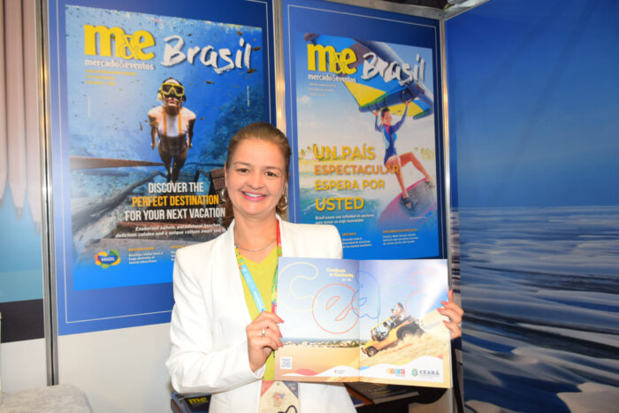 Ceará divulga novo voo para Buenos Aires e capacita trade local na FIT 1 Yrwana Albuquerque secretaria de Estado do Turismo do Ceara 1 scaled e1727563430945 Ceará divulga novo voo para Buenos Aires e capacita trade local na FIT