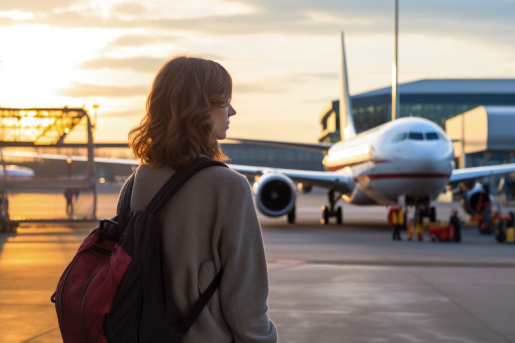 Após fim da pandemia, número de viagens cresce 71,5% entre 2021 e 2023: confira dados do IBGE 1 close up portrait traveling woman Após fim da pandemia, número de viagens cresce 71,5% entre 2021 e 2023: confira dados do IBGE