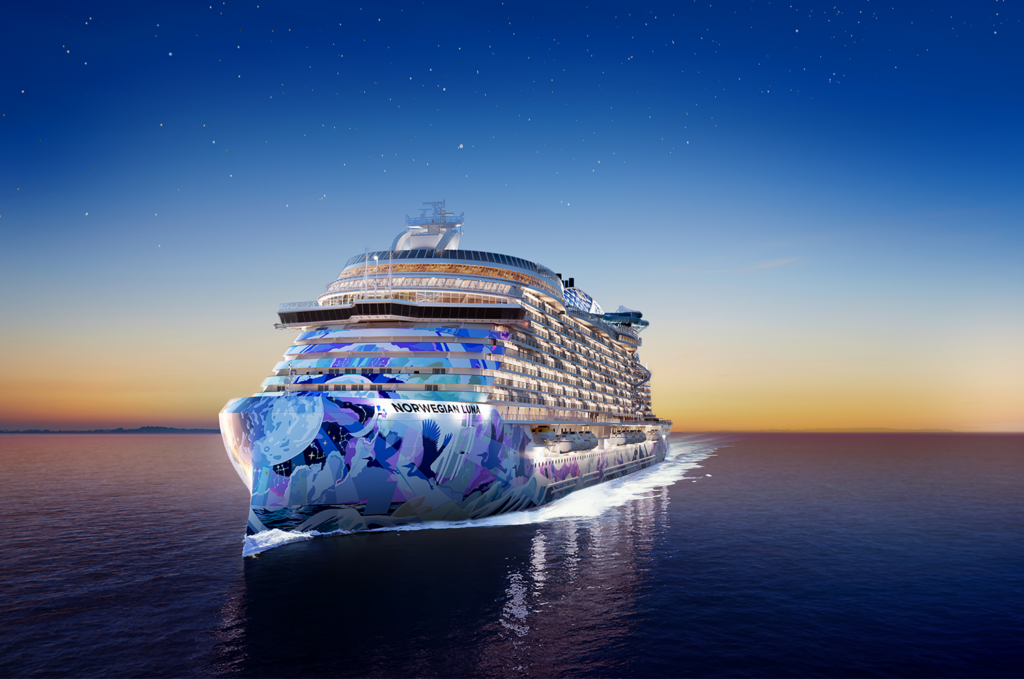 norwegianlunaaerial2 rendering NCL abre vendas do Norwegian Luna, novo navio com estreia em 2026