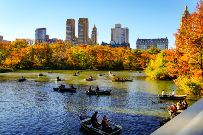Outono no Hemisfério Norte: Civitatis seleciona melhores destinos para curtir a estação 1 imagem divulgada pela Civitatis do Central Park, na cidade de Nova Iorque, durante o outono