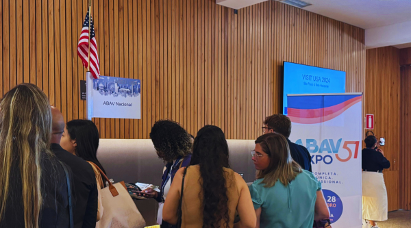 Abav Nacional celebra o Visit USA 2024 e novos mercados O evento fortaleceu o vínculo entre agências de viagens brasileiras e destinos norte-americanos, promovendo oportunidades e negócios (Divulgação/Abav)