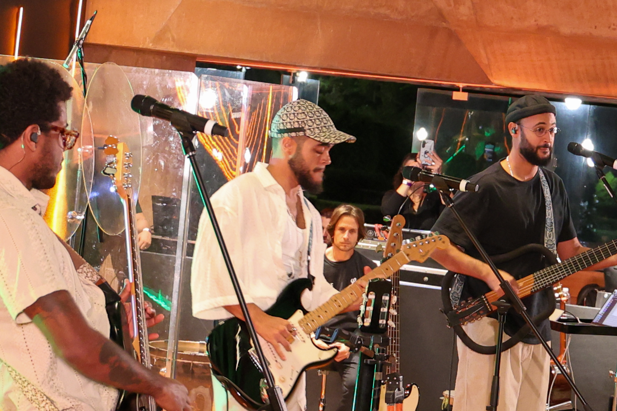 Show contou com os principais hits da banda Show contou com os principais hits da banda