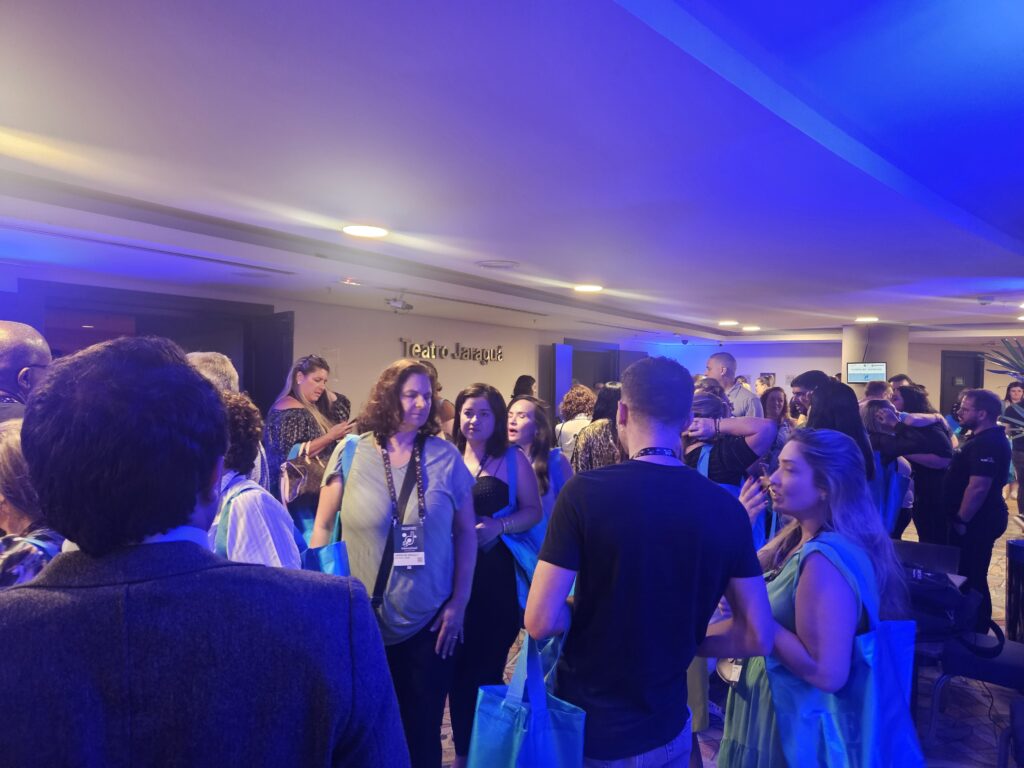 Agentes de viagens no evento da Diversa Turismo