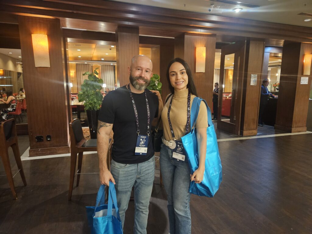 Lorran Silva e Febe Sampaio, da Planeja Trip Tour