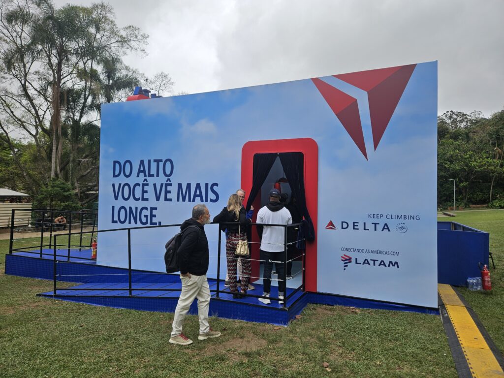 Saída do evento