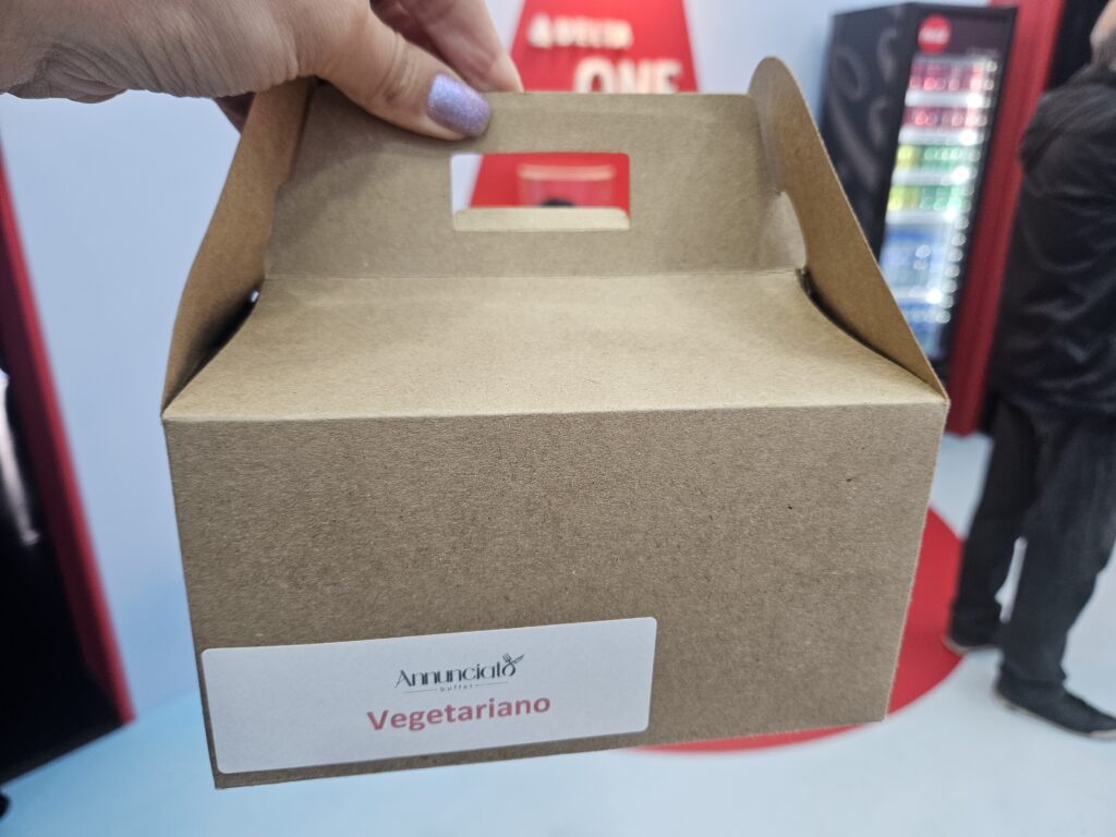 Comida vegetariana também faz parte do cardápio da Delta