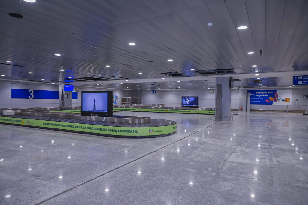 Tudo pronto para a retomada das operações no Aeroporto Salgado Filho