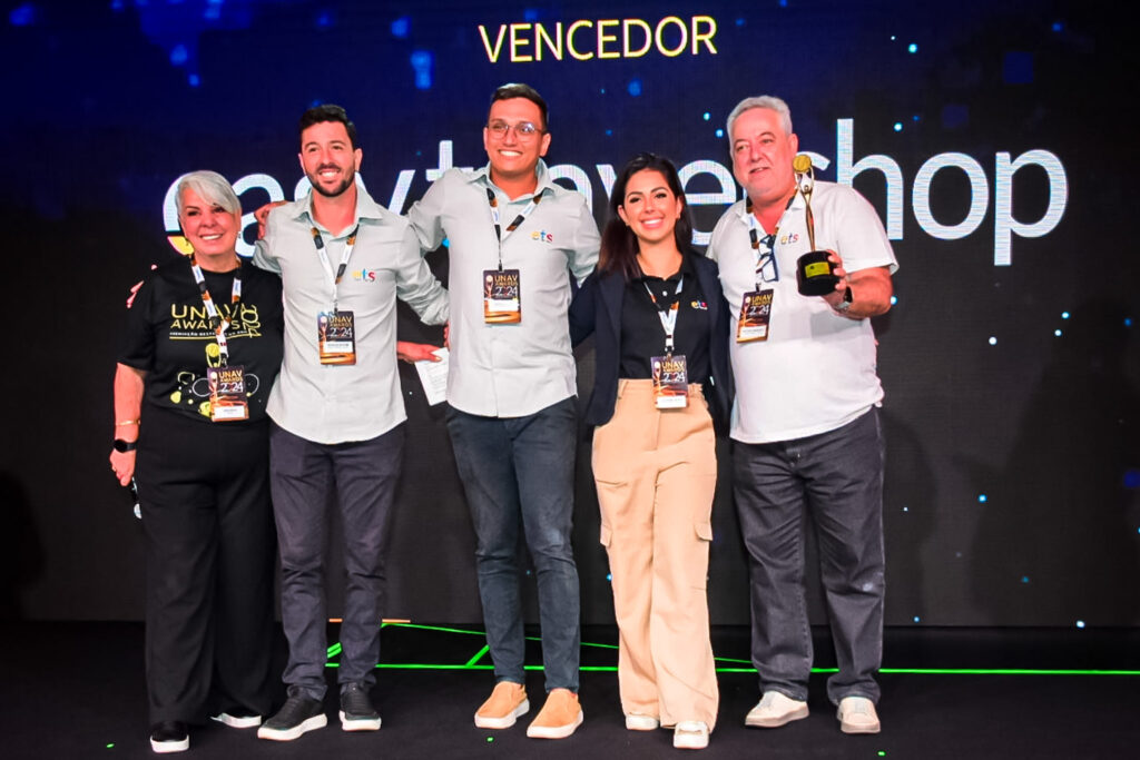 A ETS ganhou na categoria Serviços +