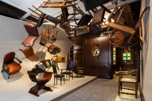 Com mais essa galeria, o Farol Santander São Paulo soma ao todo nove andares dedicados às exposições de arte, temporárias e de longa duração (Divulgação/Farol Santander/Leandro Andrade)