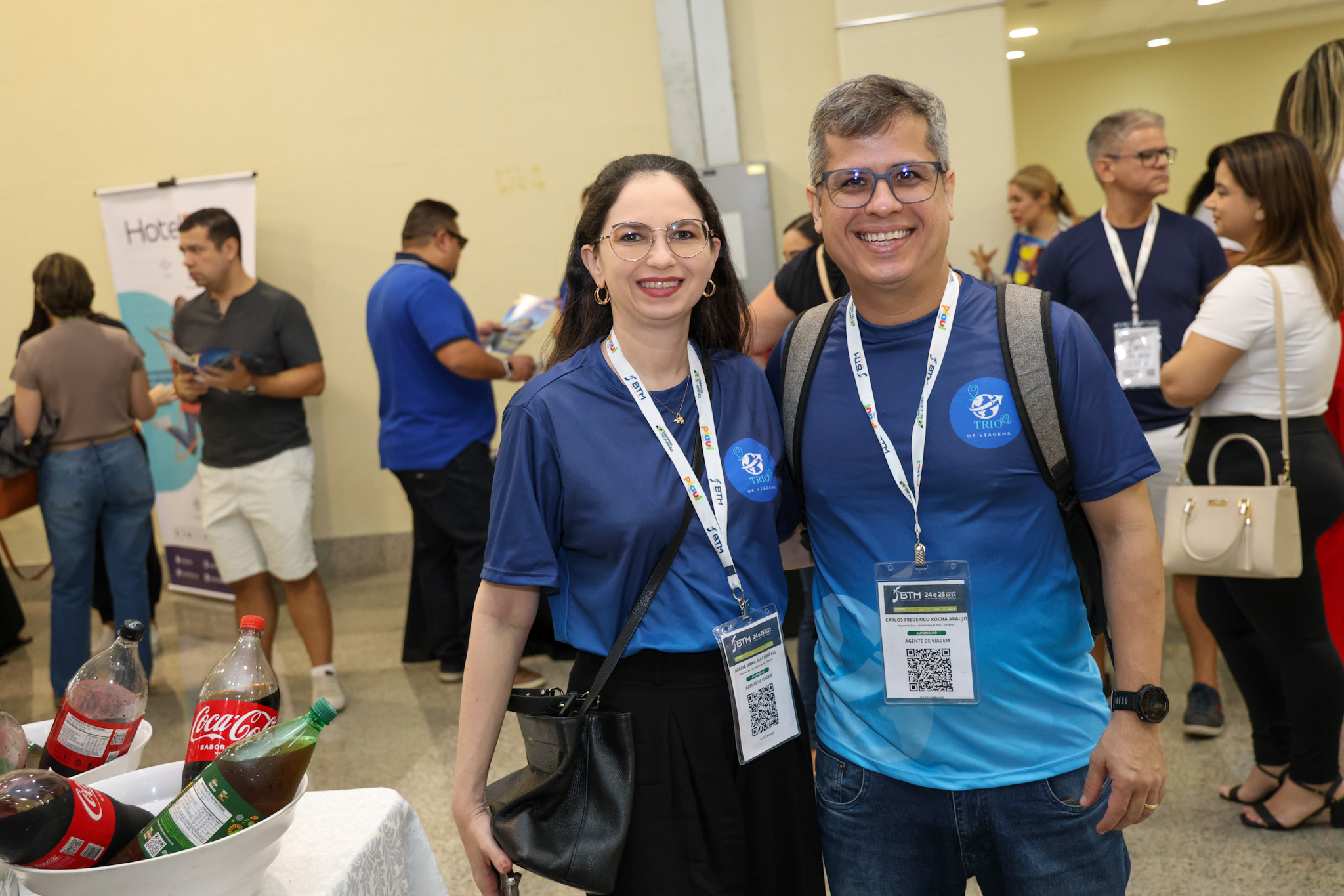 Acácia Sampaio e Carlos Frederico, da Trio de Viagens Acácia Sampaio e Carlos Frederico, da Trio de Viagens