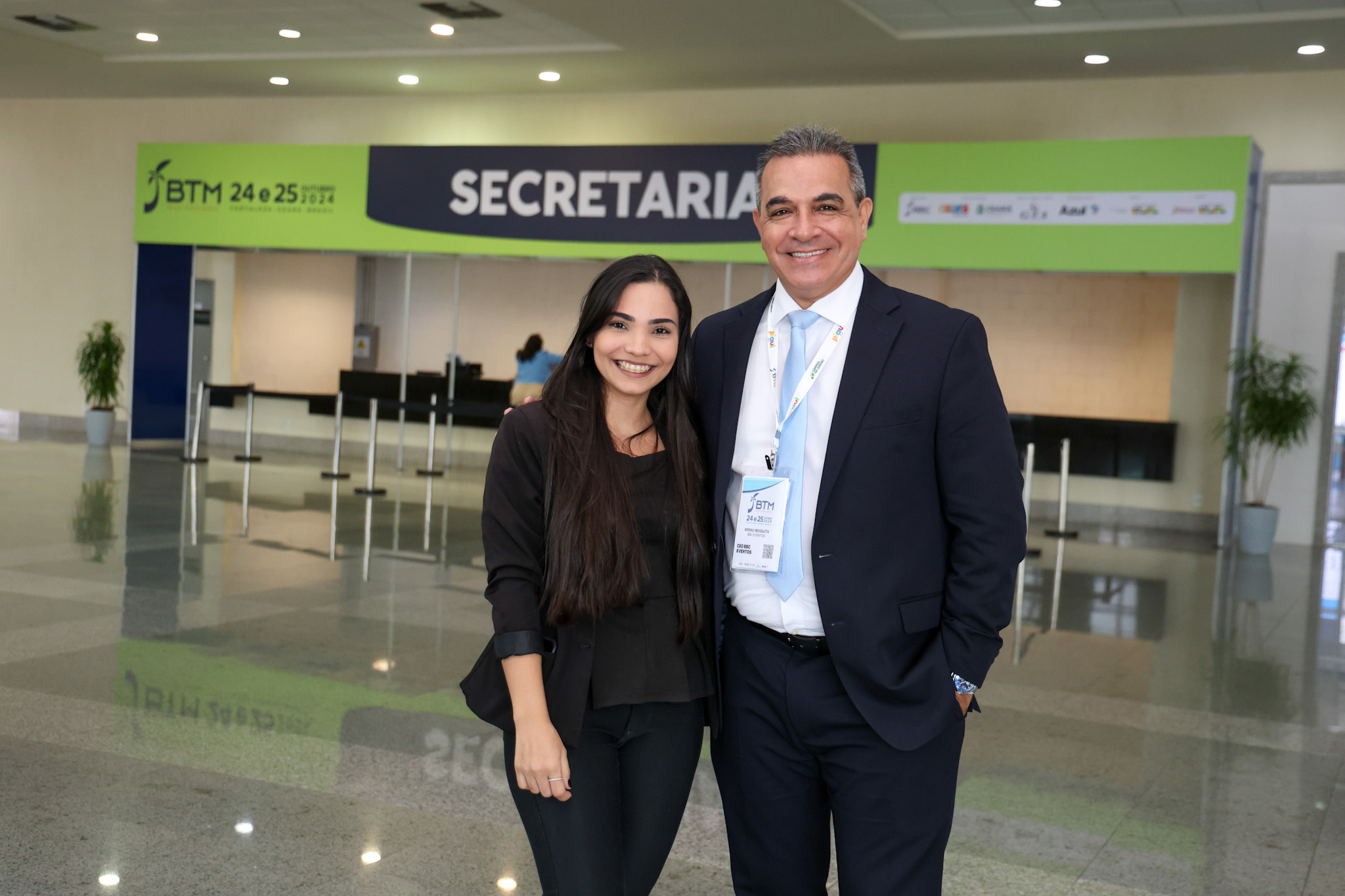 Alanes Souza, da BBC Eventos, Breno Mesquita, do BTM