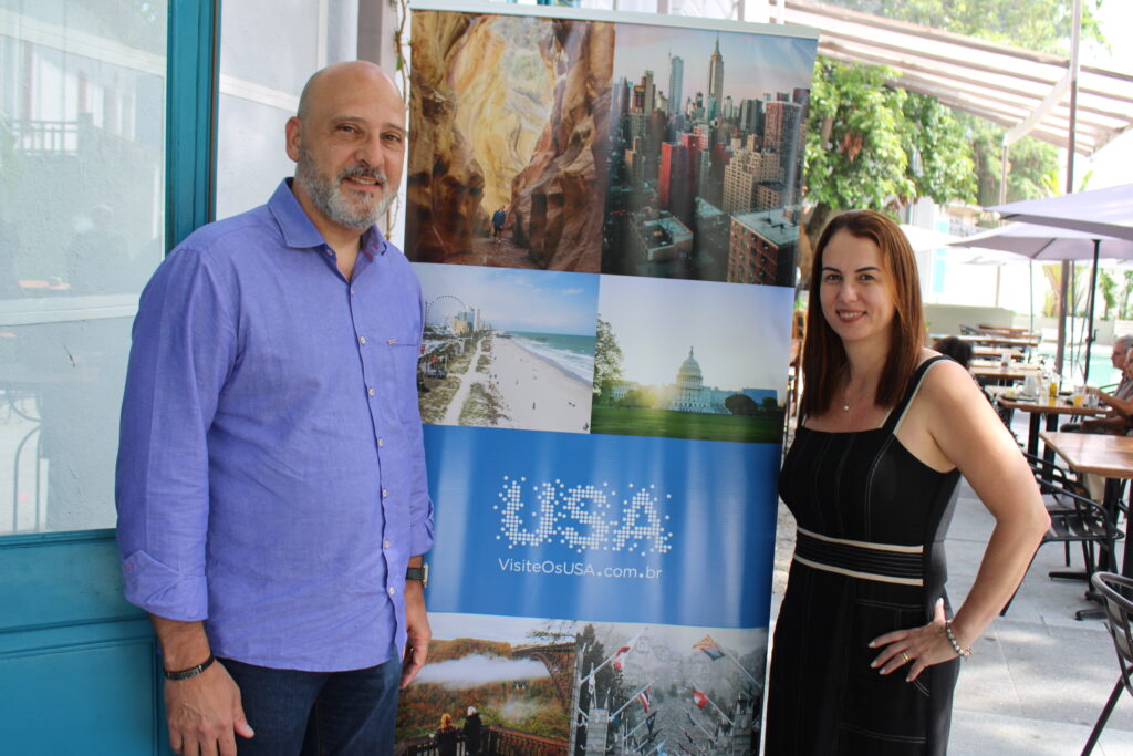 Alexandre Milessis e Meg Milessis, da Milessis Travel Group Alexandre Milessis e Meg Milessis, da Milessis Travel Group