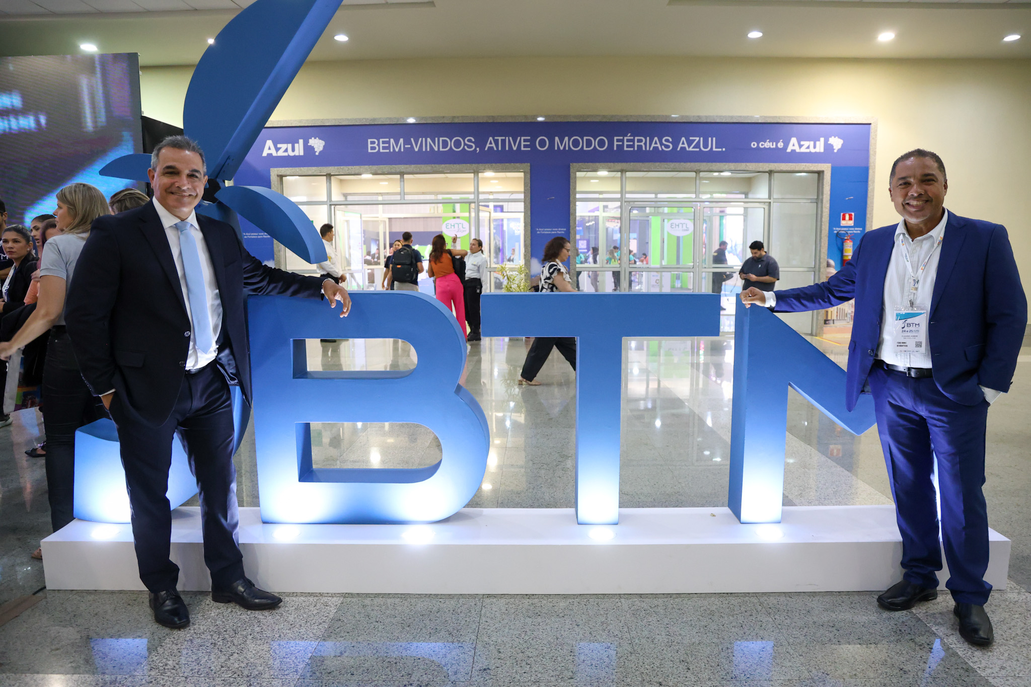 Breno Mesquita e Cláudio Jr., CEOs do BTM Breno Mesquita e Cláudio Jr., CEOs do BTM