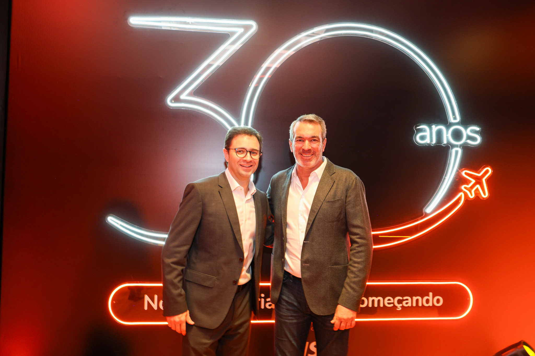 Celso Ferrer, CEO da Gol e Constantino de Oliveira Júnior Celso Ferrer, CEO da Gol e Constantino de Oliveira Júnior