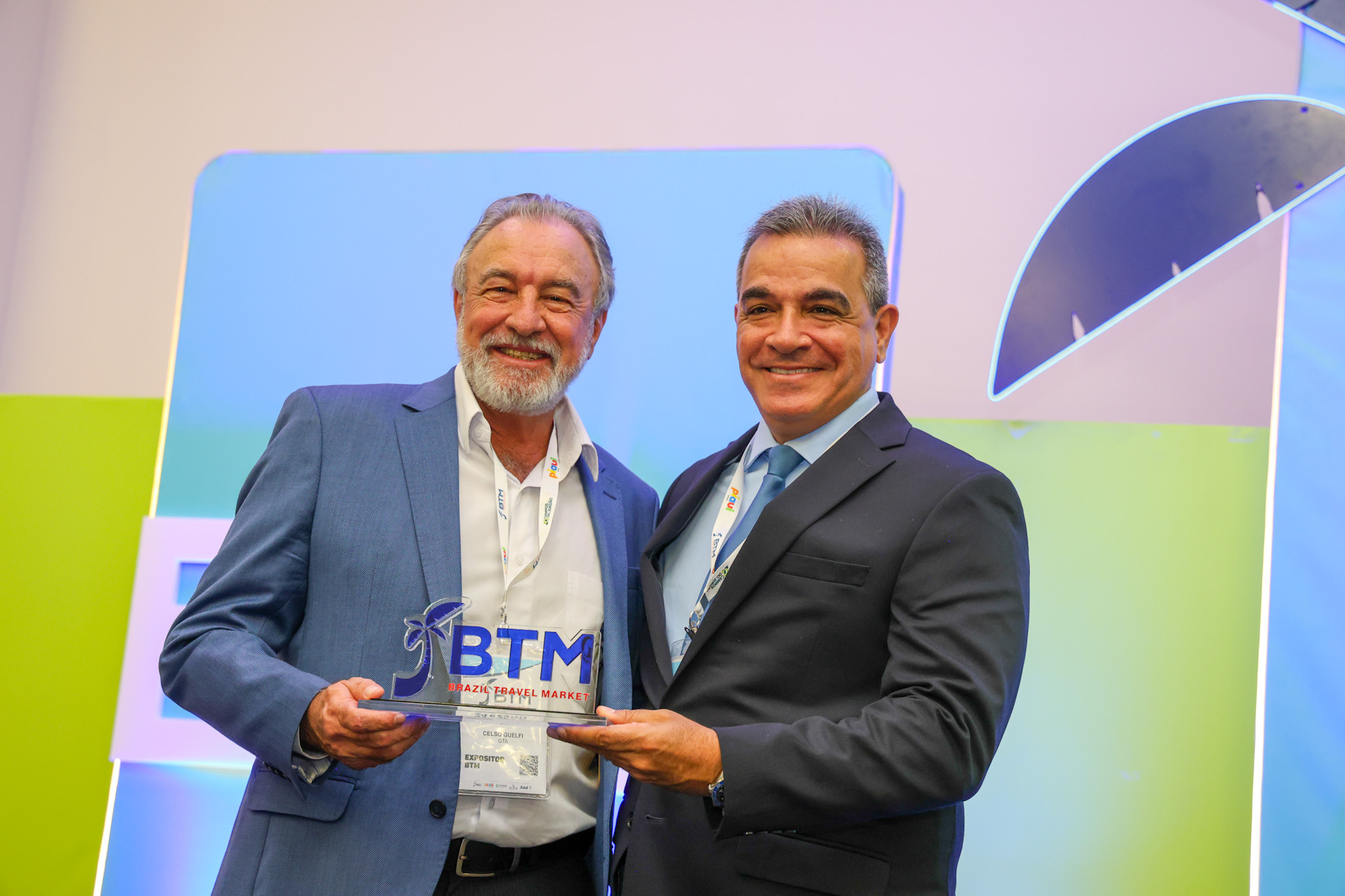 Celso Guelfi, da GTA, e Breno Mesquita, do BTM Celso Guelfi, da GTA, e Breno Mesquita, do BTM