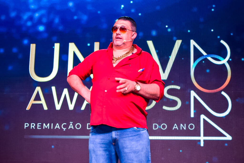 “Chico, o vendedor raiz”, foi o apresentador do Unav Awards