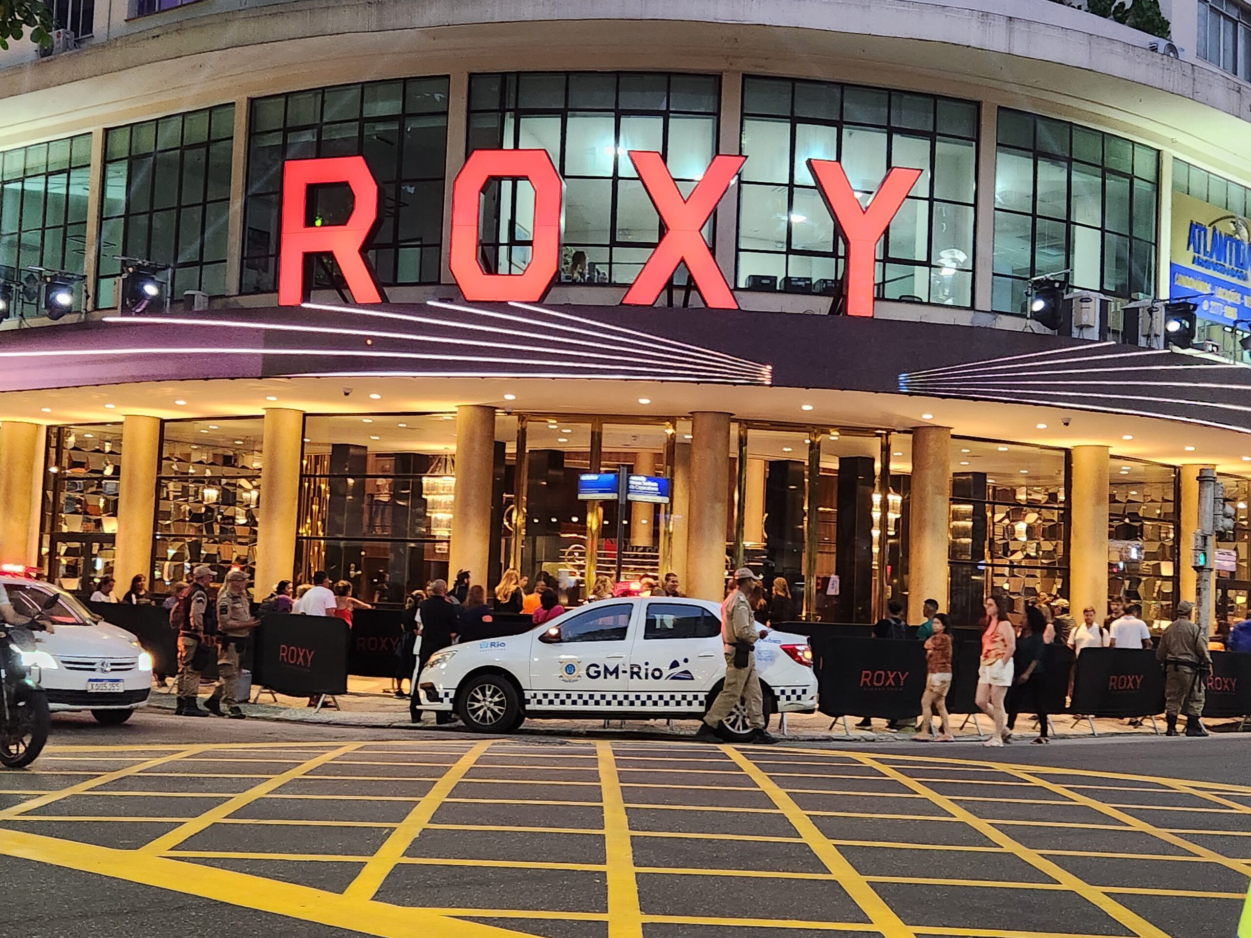 Cine Roxy, fachada original
