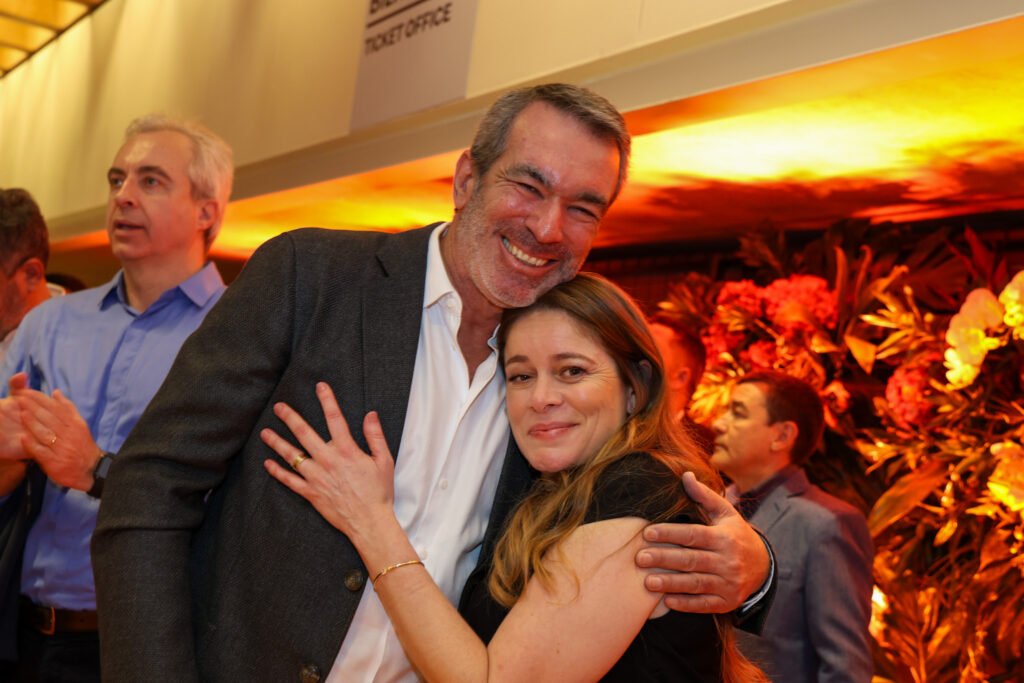 Constantino Oliveira Junior, Fundador e presidente do Conselho da Gol, e Carla Fonseca, CEO da Smiles e Vice-presidente da Gol