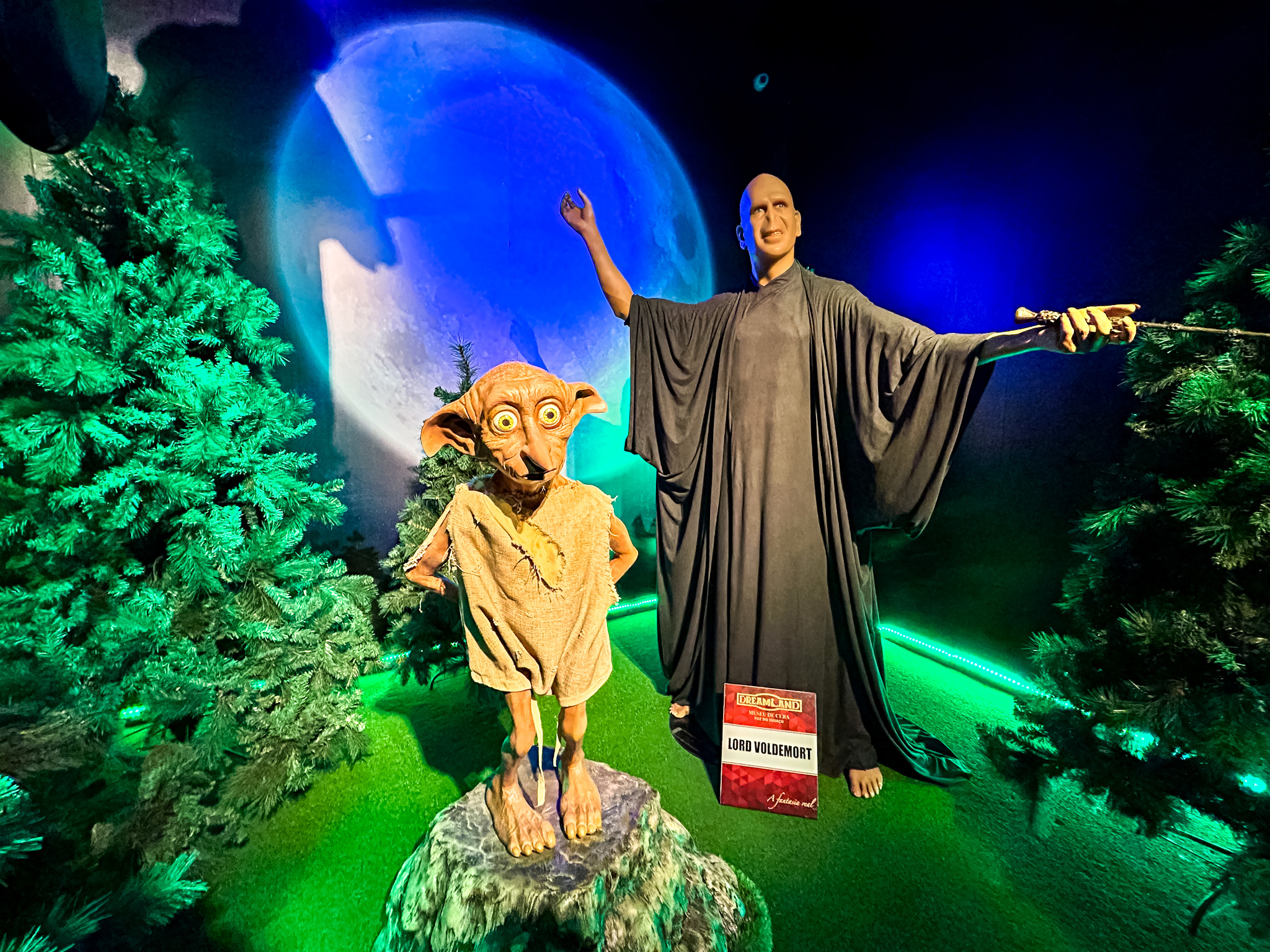 Dobby e Voldemort, personagens de Harry Porter Dobby e Voldemort, personagens de Harry Porter