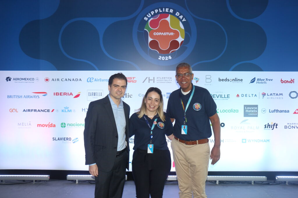 Edmar Mendoza, Amanda Bigi e Reifer Souza, da Copastur