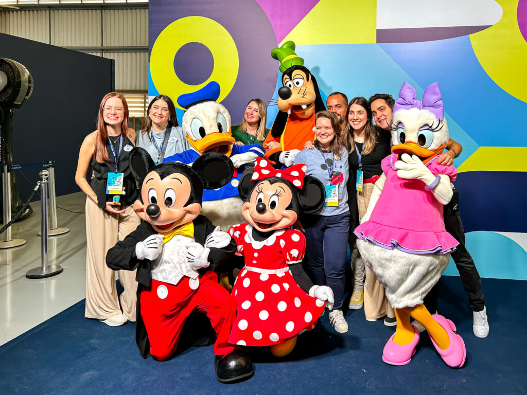 Equipe de comunicação da Disney no Brasil