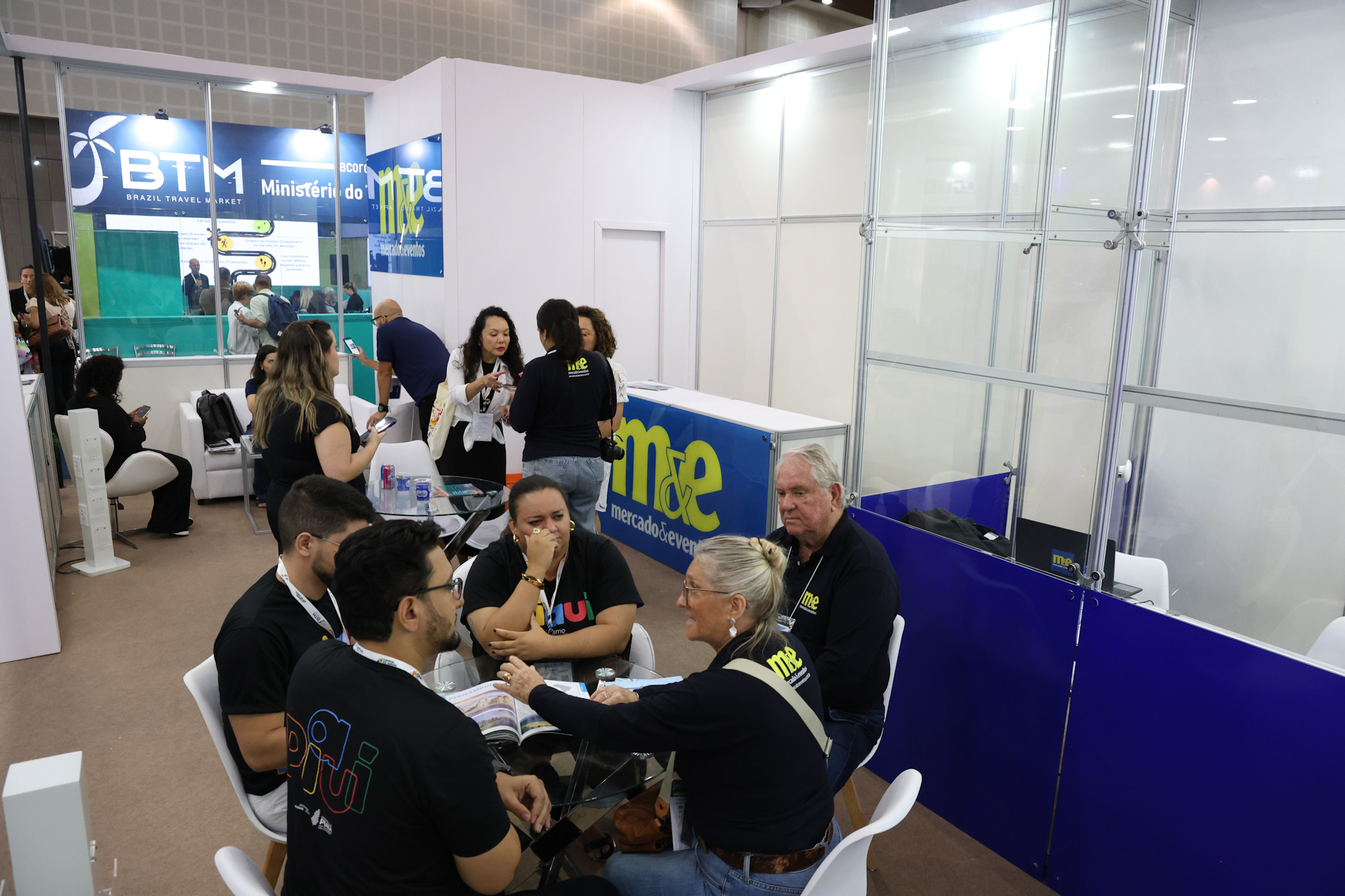 Estande do M&E Estande do M&E