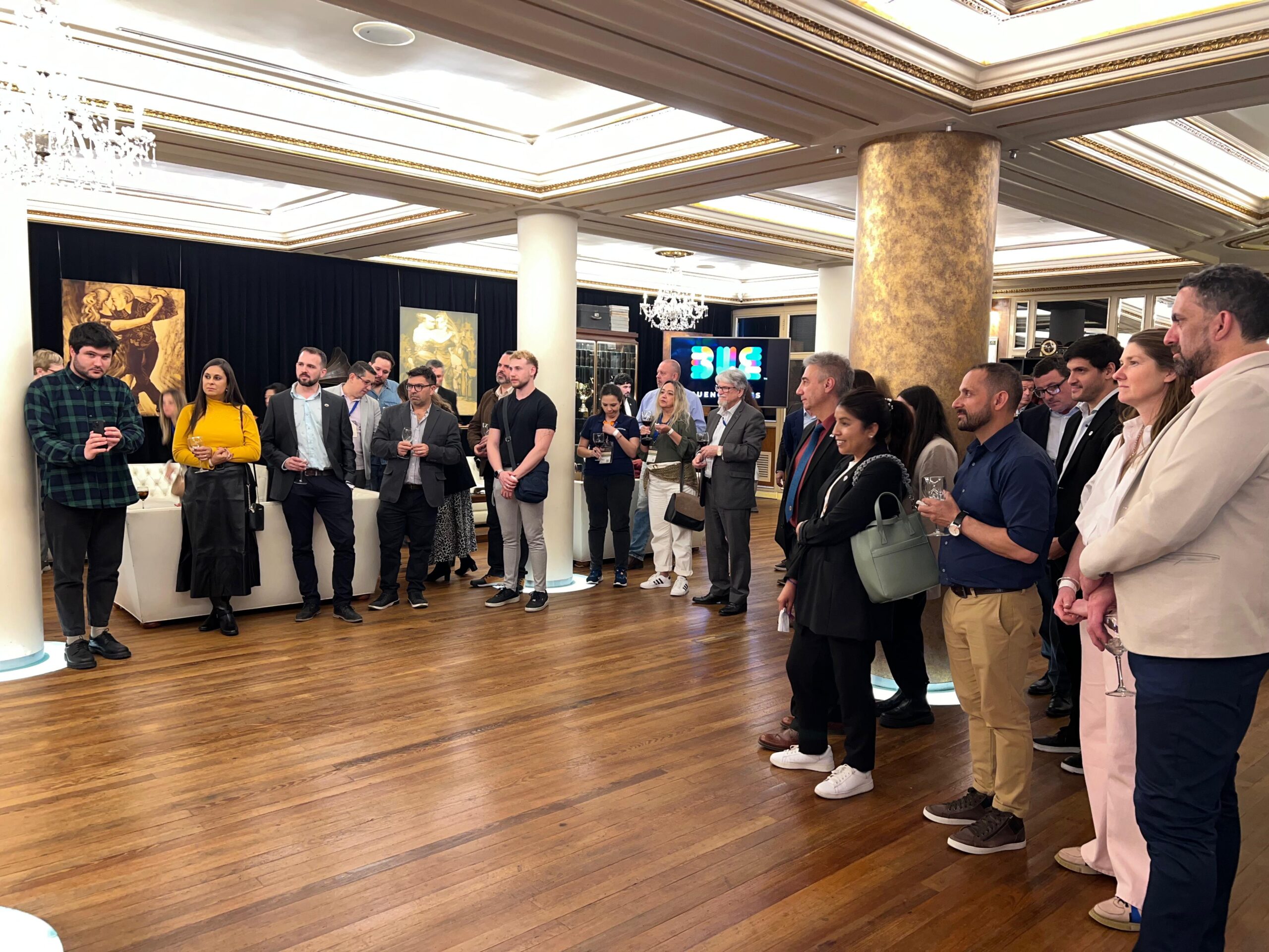 Evento de boas-vindas da Braztoa em Buenos Aires