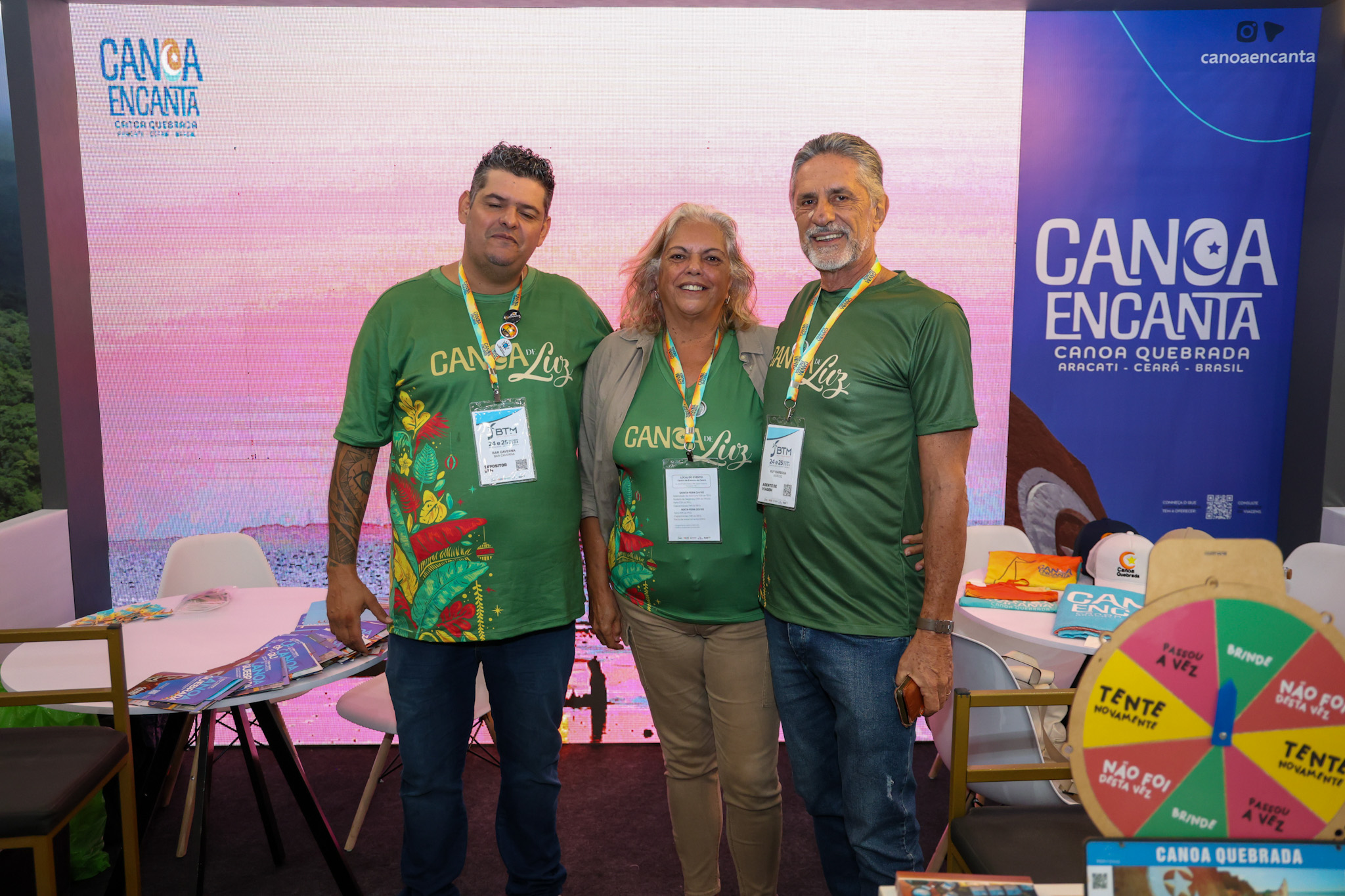 Expositores de Canoa Quebrada