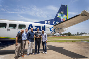 Executivo participou da fundação da Azul Linhas Aéreas, em 2008, e hoje ocupa a vice-presidência técnica da companhia (Divulgação Azul/Guilherme Ramos)
