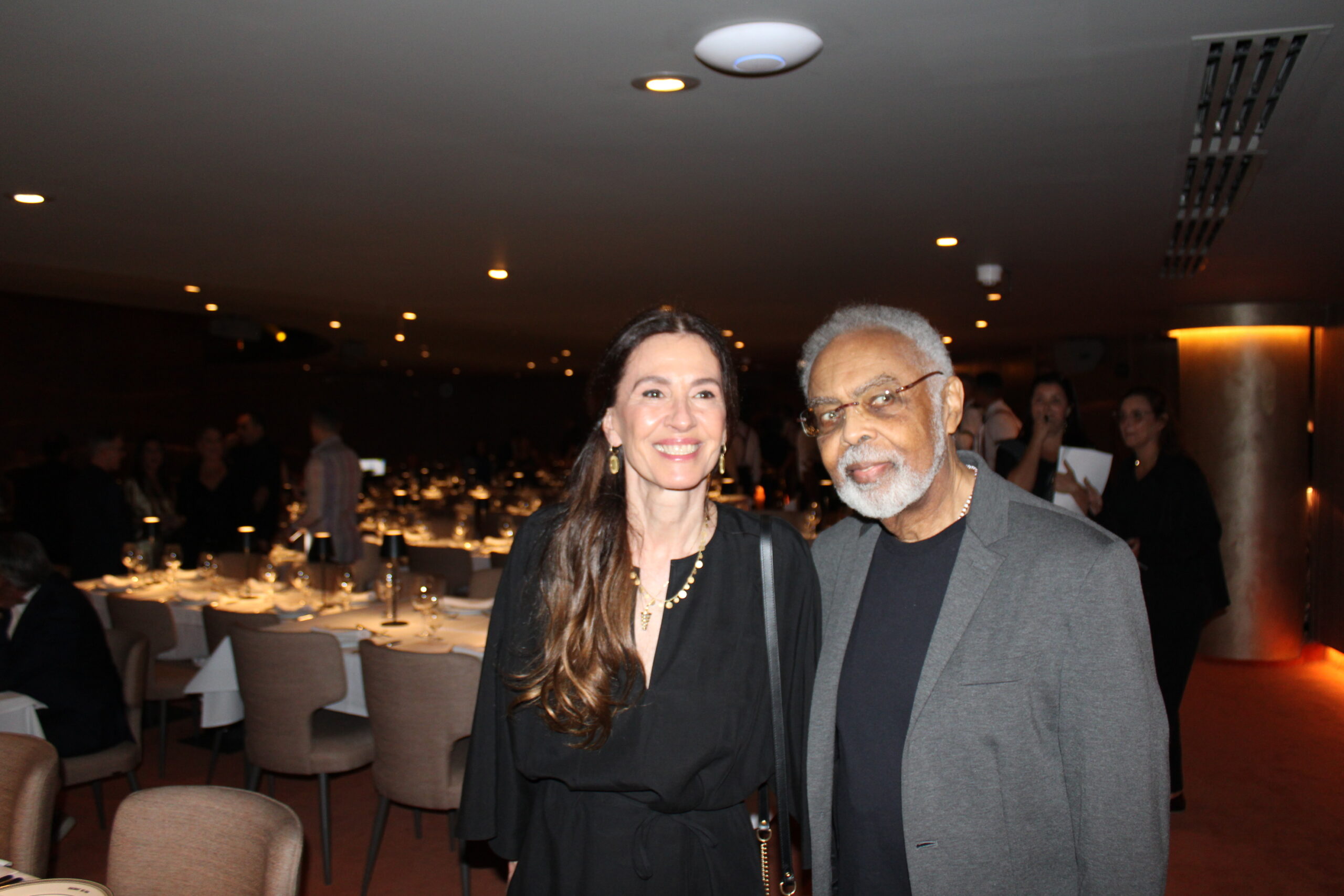 Casal Flora e Gilberto Gil, músico Casal Flora e Gilberto Gil, músico