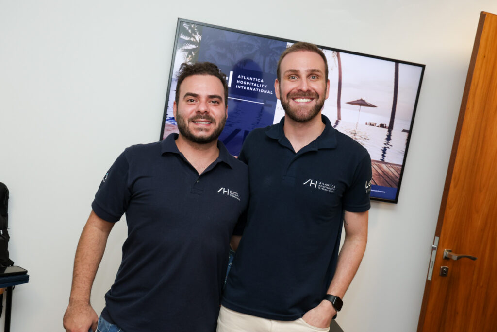 Gabriel Godinho e Mateus Smaniotto, da Atlantica Hospitality Gabriel Godinho e Mateus Smaniotto, da Atlantica Hospitality