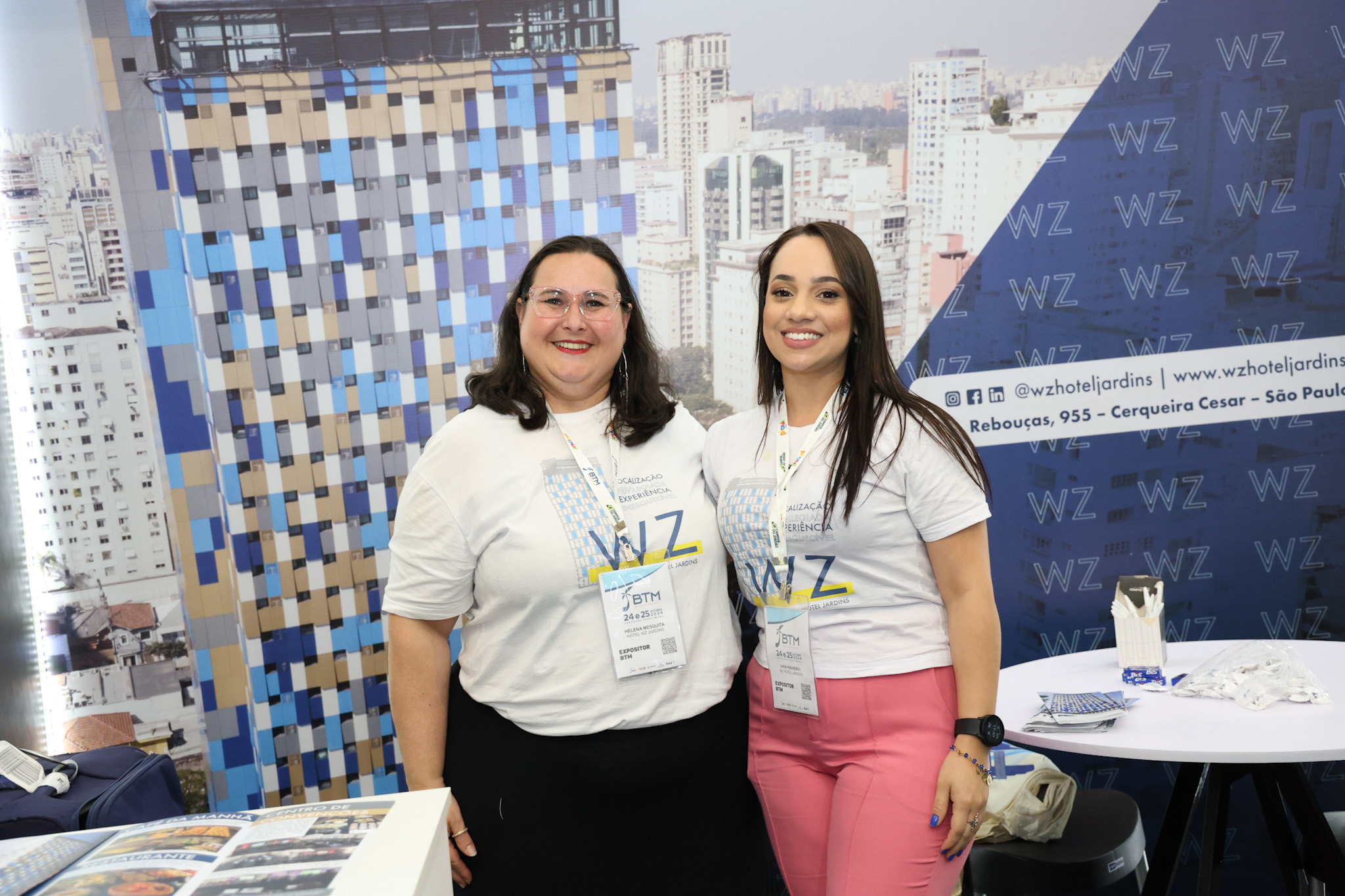 Helena Mesquita e Iara Pinheiro, do WZ Hotel Helena Mesquita e Iara Pinheiro, do WZ Hotel