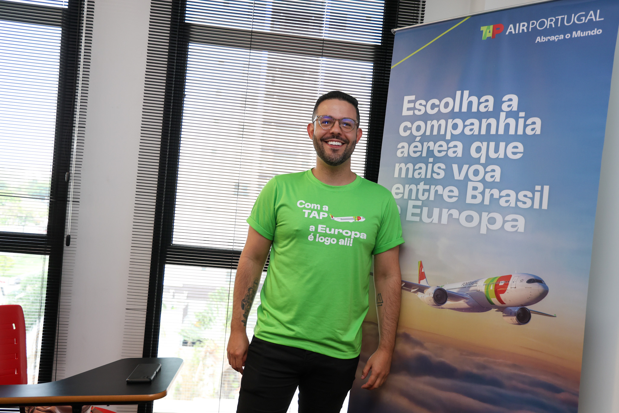 Henrique Brazil, da Tap Henrique Brazil, da Tap