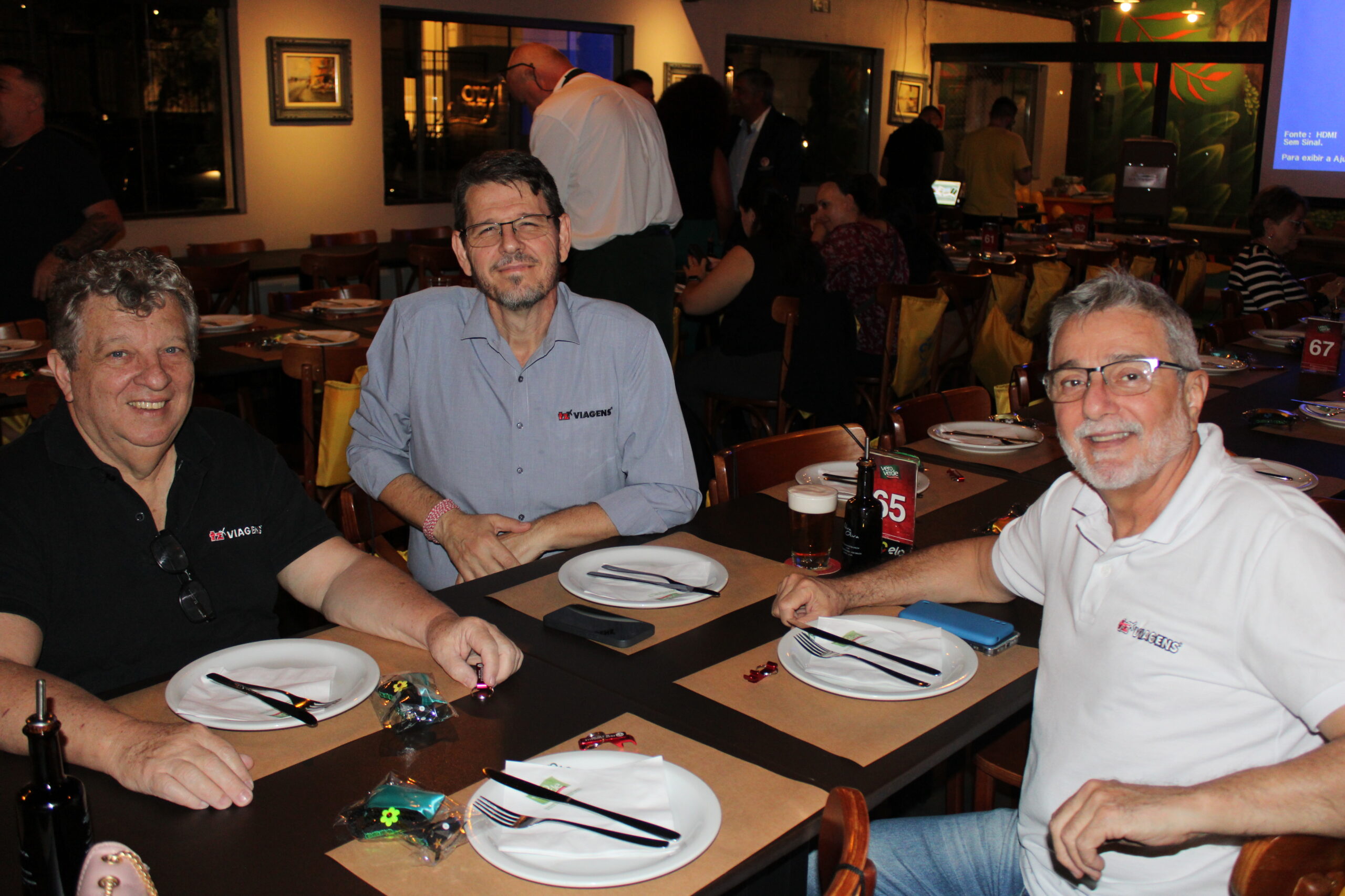 Jose Cazassa, Sergio e Walmir Castanha, da TZ Jose Cazassa, Sergio e Walmir Castanha, da TZ