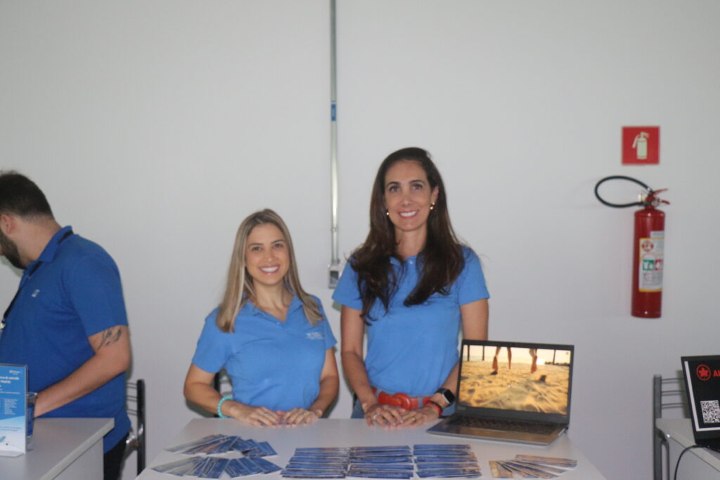 Ilka Padula e Pamela Cortes, da Wyndham
