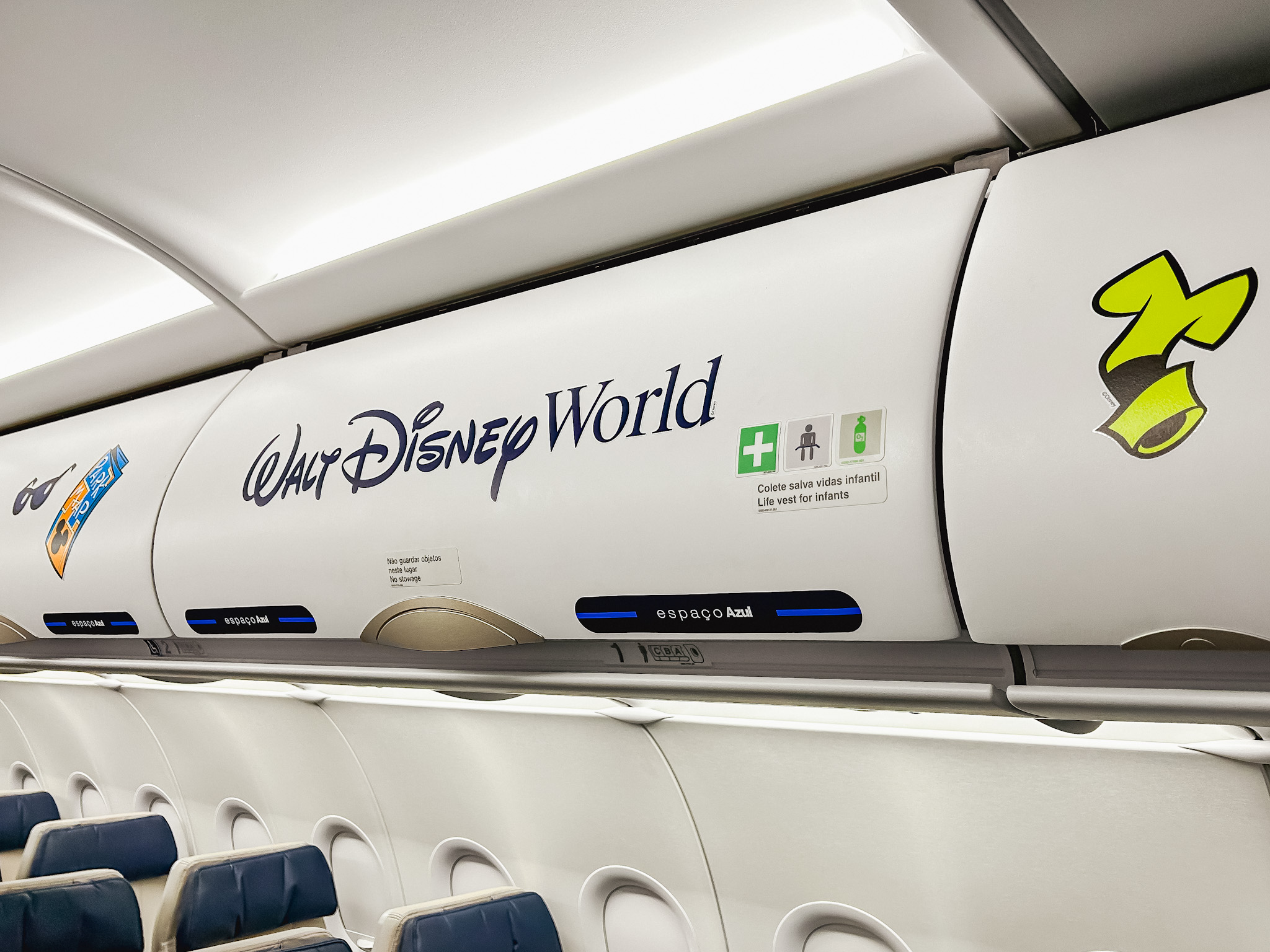 Interior da aeronave do Pateta Interior da aeronave do Pateta